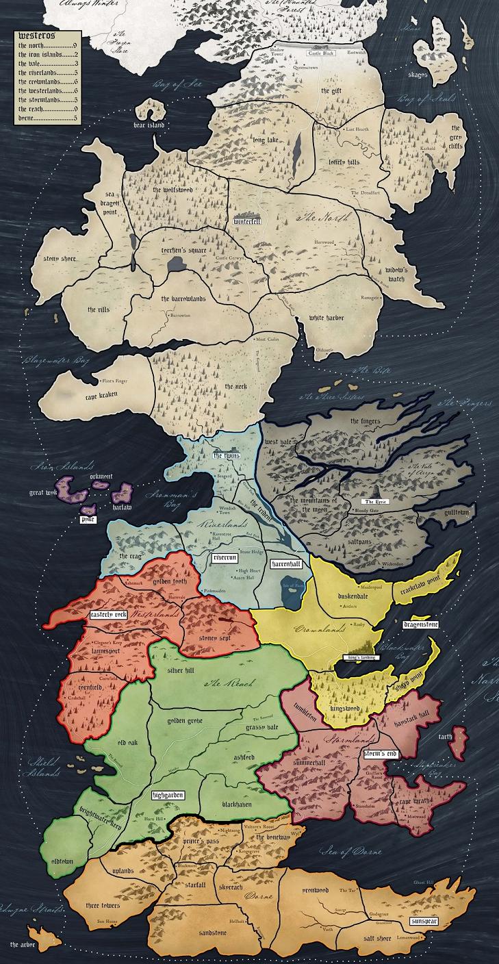 the map